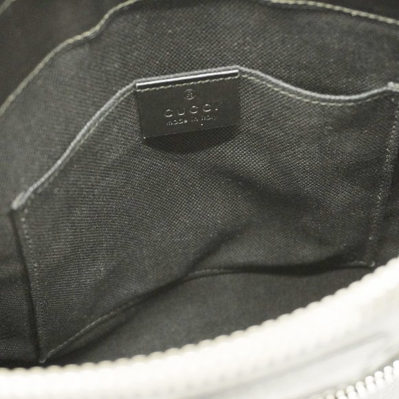 【3ce5526】Auth Gucci Sherry Line Shoulder Bag 523599 Men's GG Supreme,Leather - Picture 9 of 11